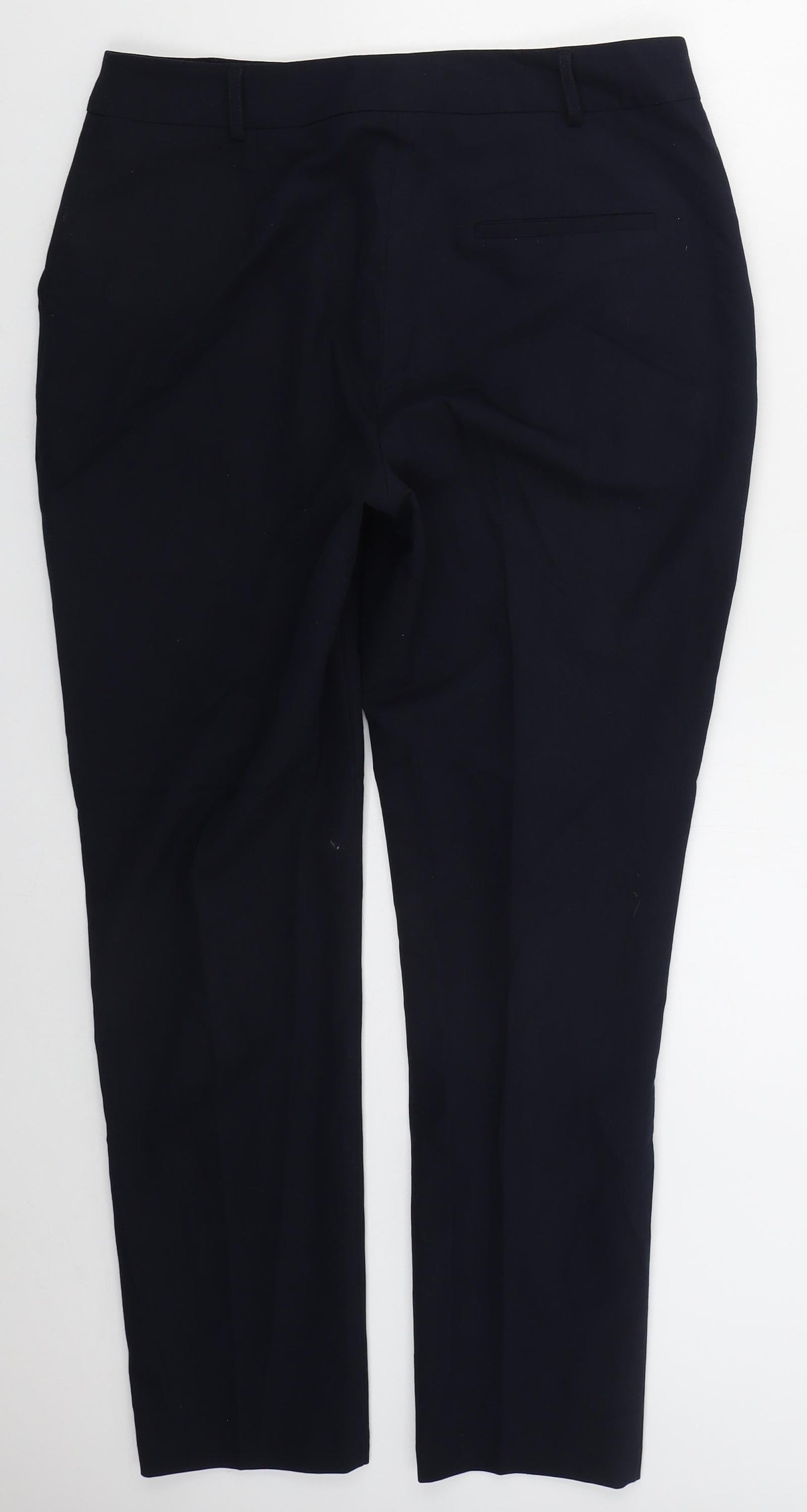 Womens UK Size 12 Dorothy Perkins Regular Fit  Blue Trousers