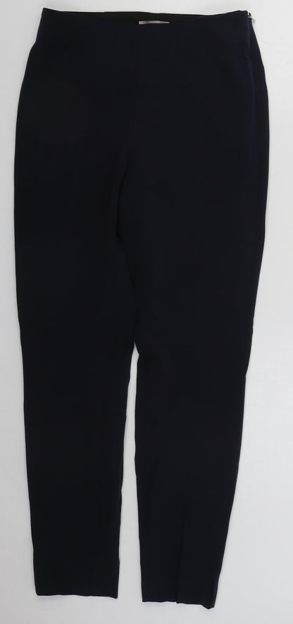 Womens UK Size 8 H&M Regular Fit  Blue Trousers