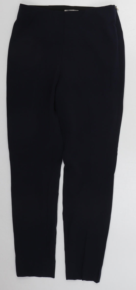 Womens UK Size 8 H&M Regular Fit  Blue Trousers