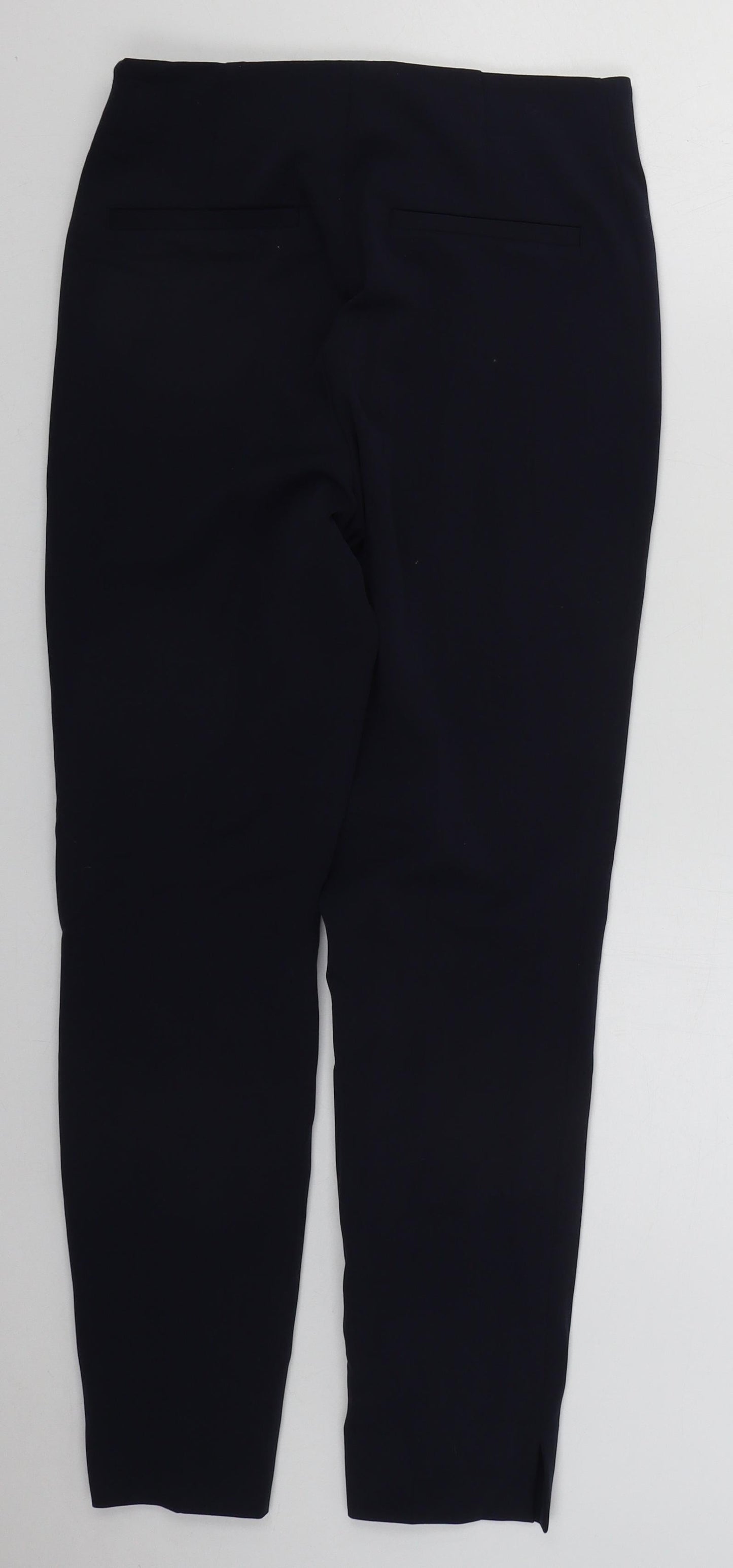 Womens UK Size 8 H&M Regular Fit  Blue Trousers