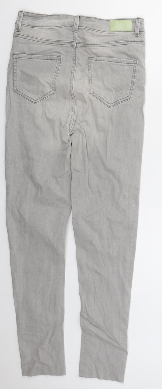 Womens UK Size 10 Marks and Spencer Regular Fit Skinny Grey Jeans