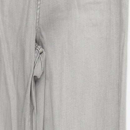 Womens UK Size 10 Marks and Spencer Regular Fit Skinny Grey Jeans
