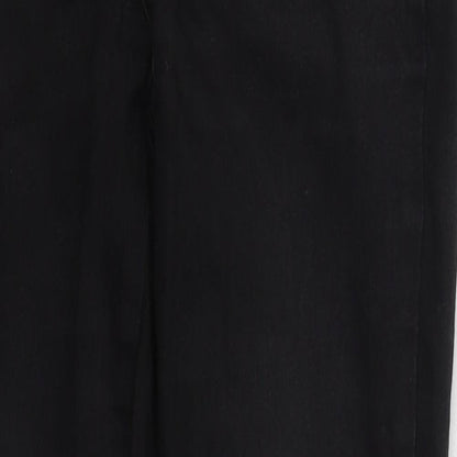 Very Womens Black  Cotton Skinny Jeans Size 8 L28 in Regular Button
