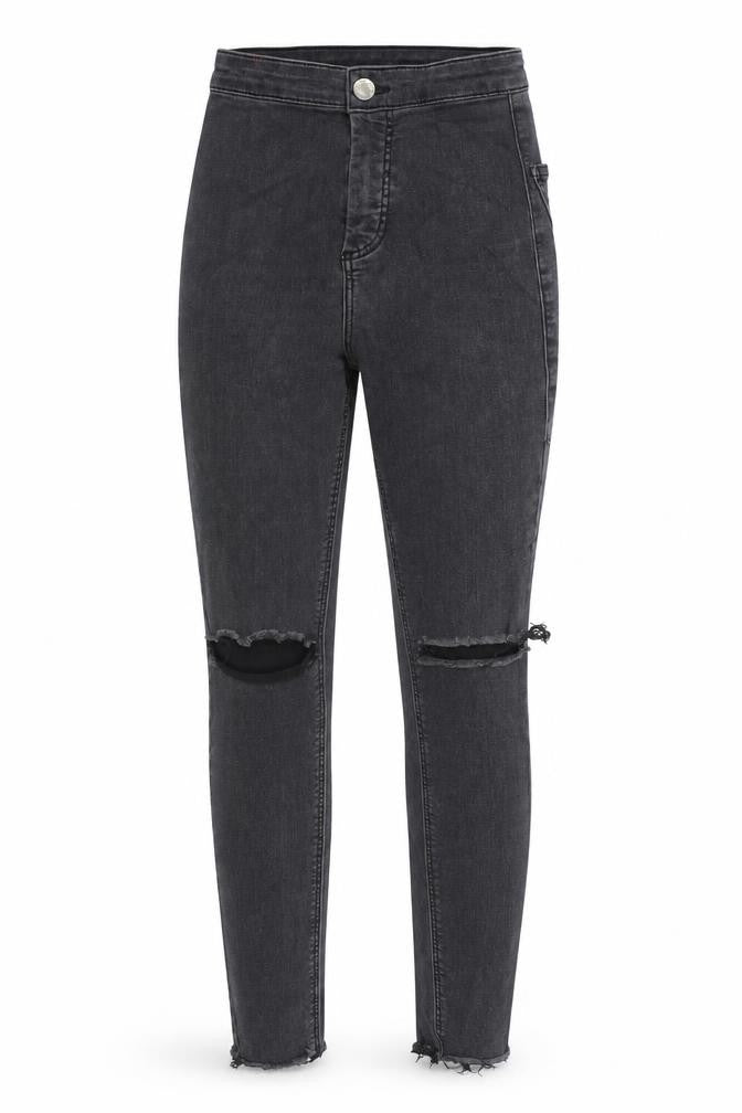 Womens UK Size 25 in Topshop Regular Fit Skinny Grey Jeans