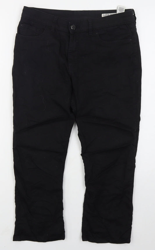 Womens UK Size 12 Marks and Spencer Regular Fit Skinny Black Jeans