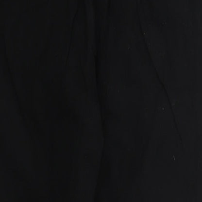 Womens UK Size 12 Marks and Spencer Regular Fit  Black Trousers