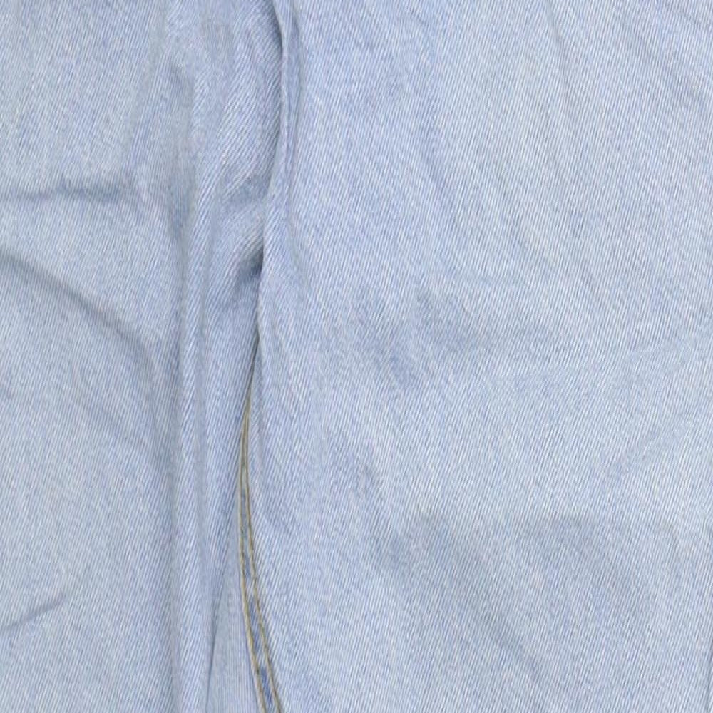 Denim Co Womens Blue  Cotton Skinny Jeans Size 4 L28 in Regular Button