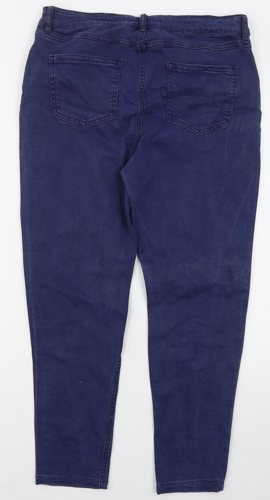 Womens UK Size 30 in Preworn Regular Fit Skinny Blue Jeans