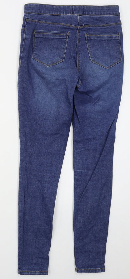 Womens UK Size 10 Matalan Regular Fit Skinny Blue Jeans