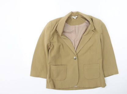 Womens UK Size 10 New Look Brown Jacket