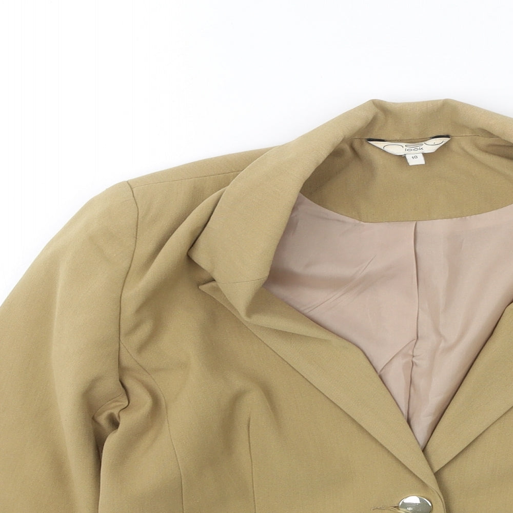 Womens UK Size 10 New Look Brown Jacket