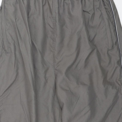 us  Mens Green  Polyester Trousers  Size L L21 in Regular