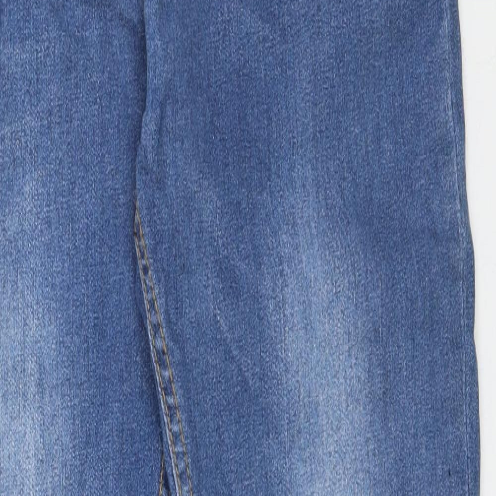 Heritage outfiters Womens Blue  Cotton Skinny Jeans Size 36 L32 in Regular