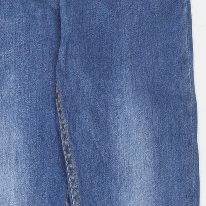 Heritage outfiters Womens Blue  Cotton Skinny Jeans Size 36 L32 in Regular