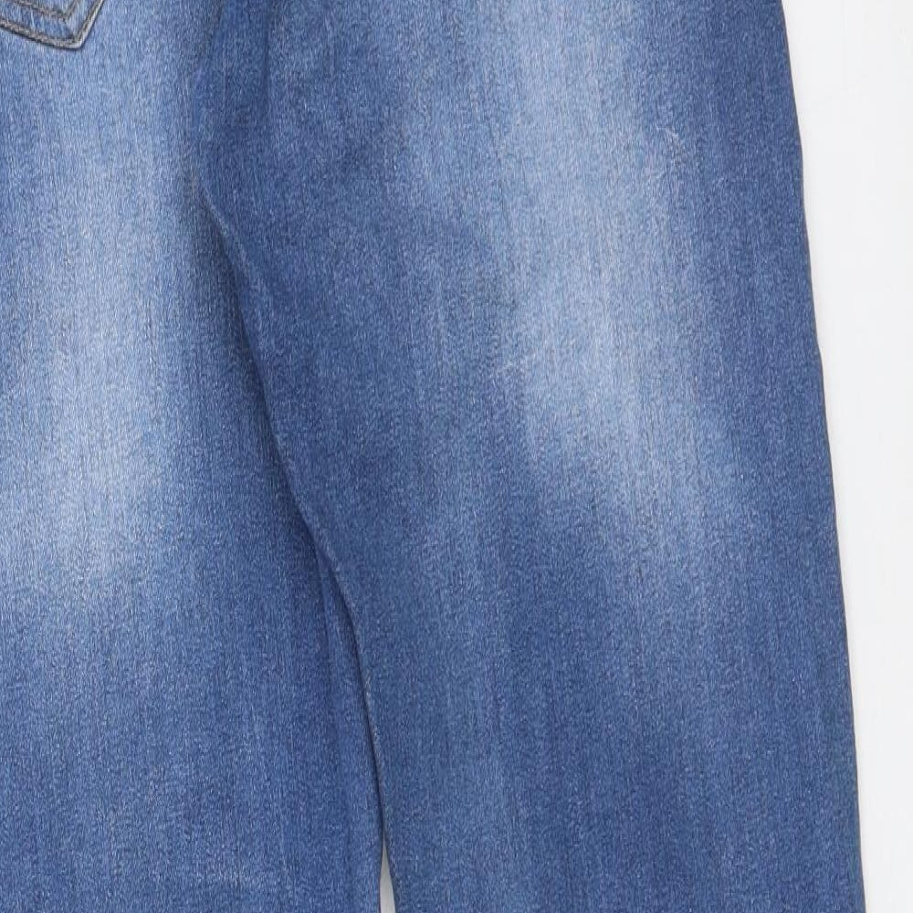 Heritage outfiters Womens Blue  Cotton Skinny Jeans Size 36 L32 in Regular