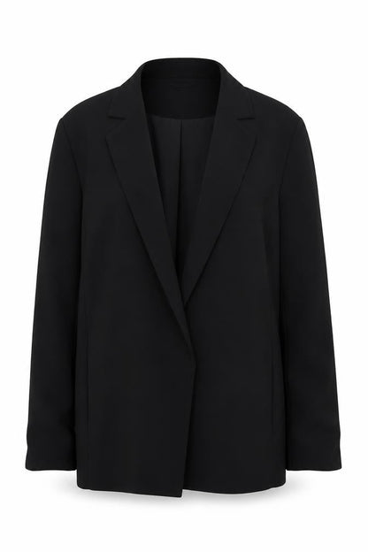 Womens UK Size 10 H&M Black Jacket