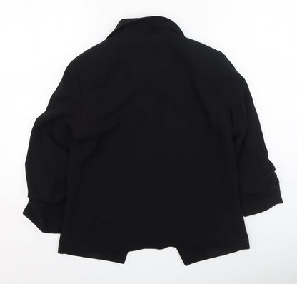 Womens UK Size 10 H&M Black Jacket