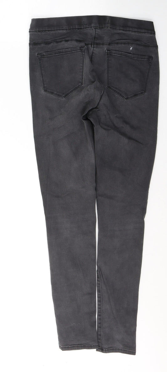 George Womens Black  Cotton Jegging Jeans Size 10 L29 in Regular