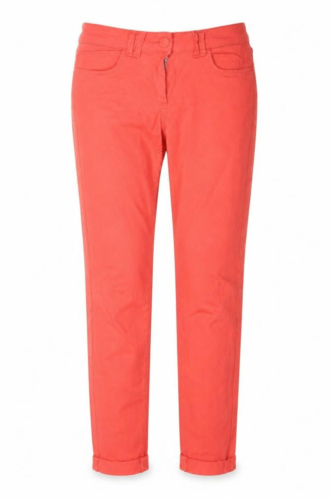 Womens UK Size 8 Marks and Spencer Regular Fit Jegging Red Jeans