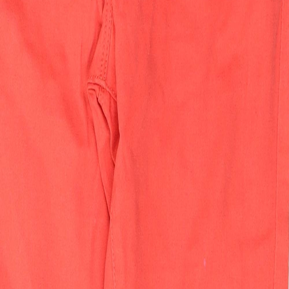 Womens UK Size 8 Marks and Spencer Regular Fit Jegging Red Jeans