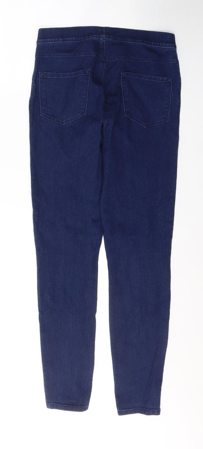 GEORGE  Womens Blue  Cotton Jegging Jeans Size 10 L28 in Regular