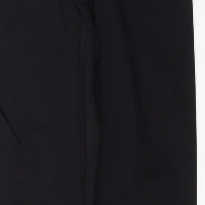 Womens UK Size 10 Papaya Regular Fit  Black Trousers