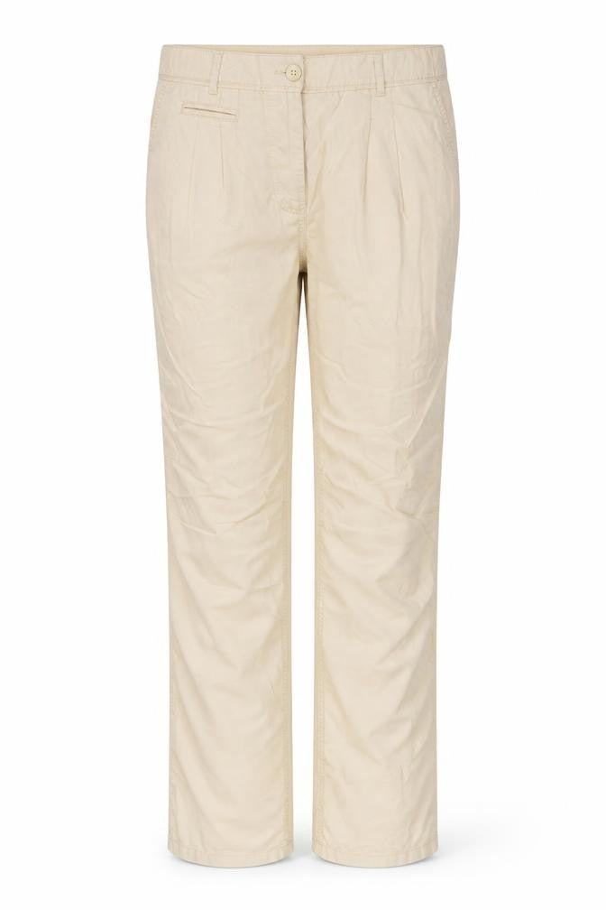 Womens UK Size 12 H&M Regular Fit Snow Pants Beige Trousers