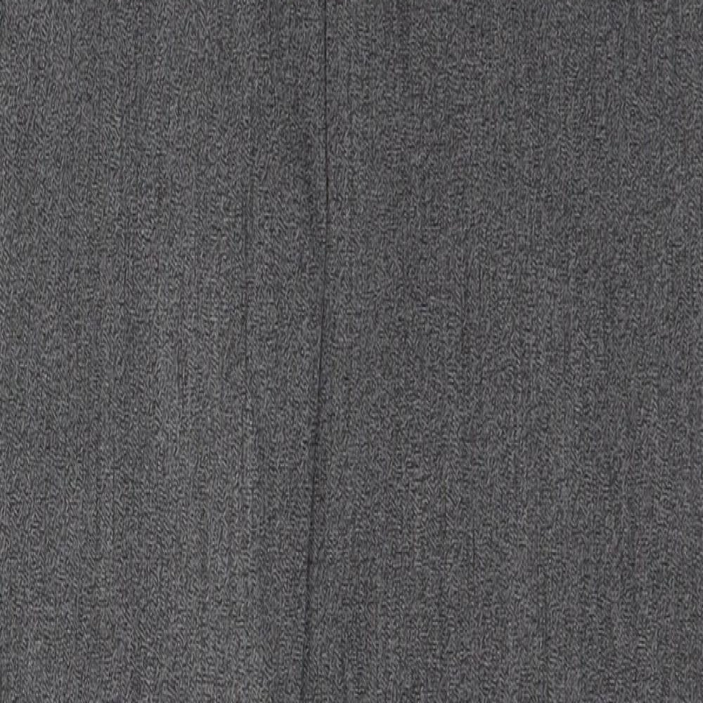 Womens UK Size 8 Preworn Regular Fit  Grey Trousers