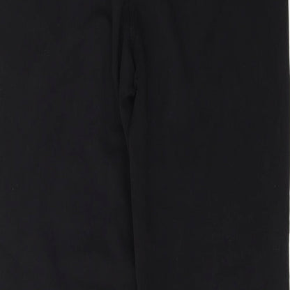 Womens UK Size 12 Per Una Regular Fit  Black Trousers