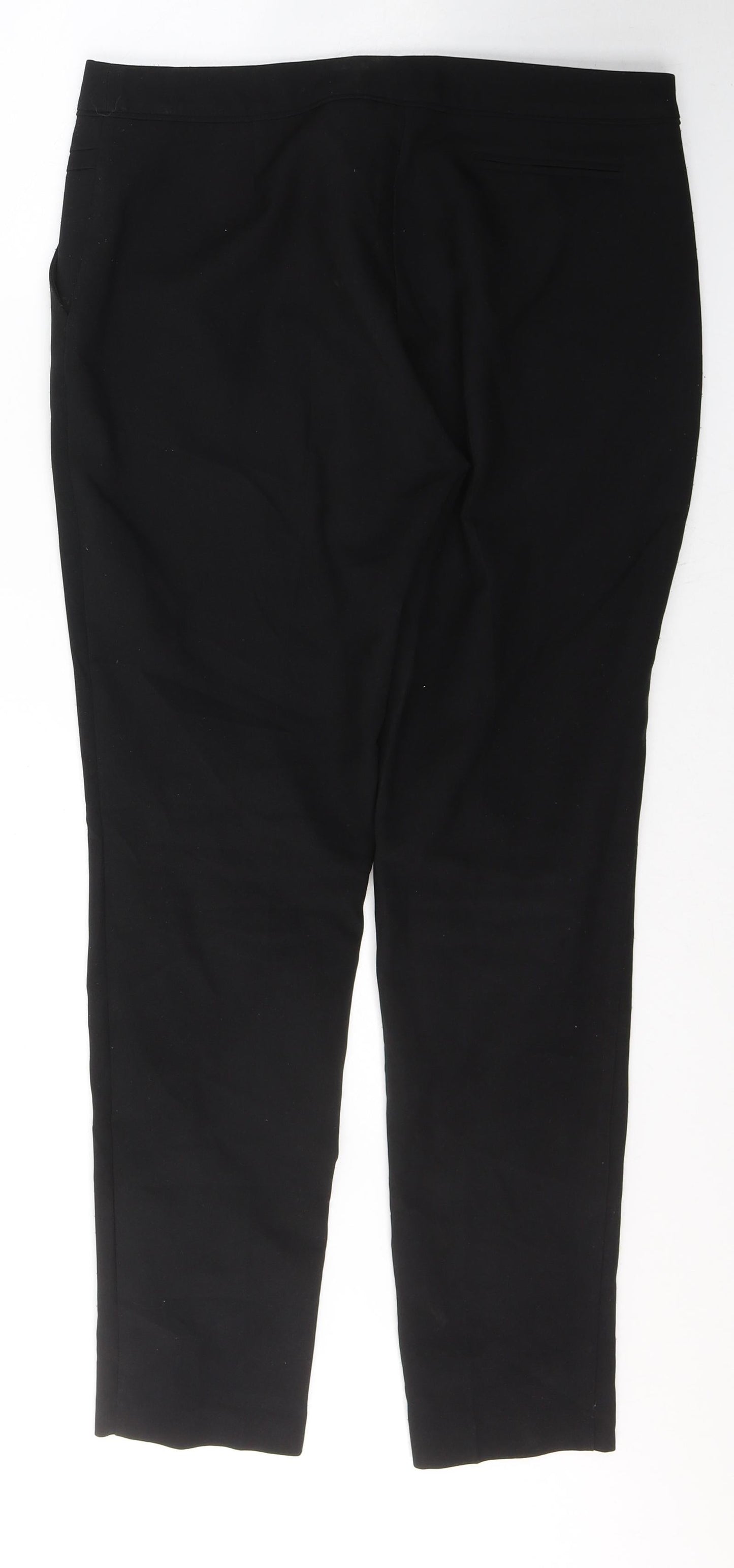 Womens UK Size 12 Atmosphere Regular Fit  Black Trousers