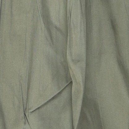 Super Womens Green  Cotton Tapered Jeans Size 8 L27 in Regular Button