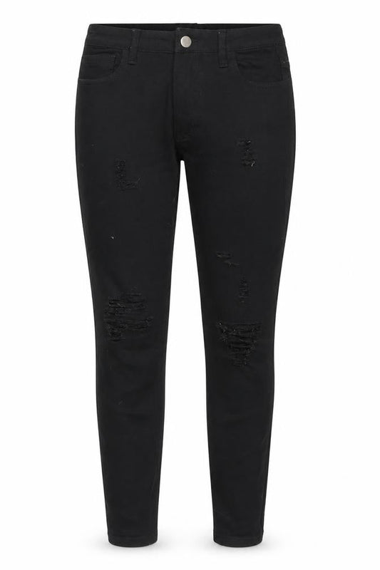 Womens UK Size S SheIn Regular Fit Skinny Black Jeans