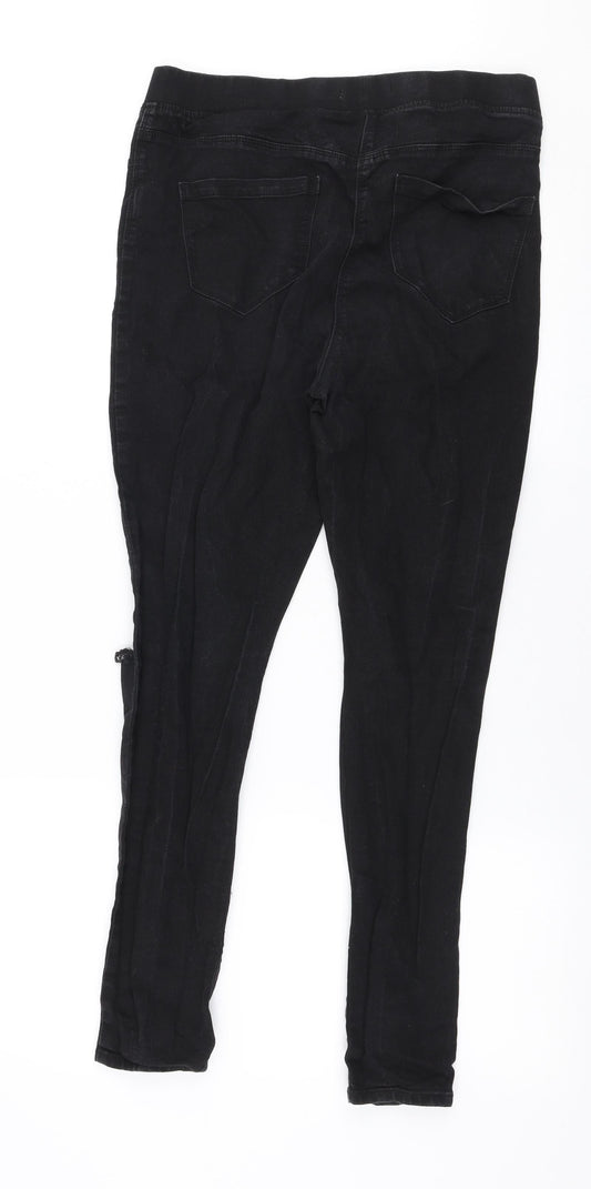 Womens UK Size 12 Studio Slim Fit Jegging Black Jeans
