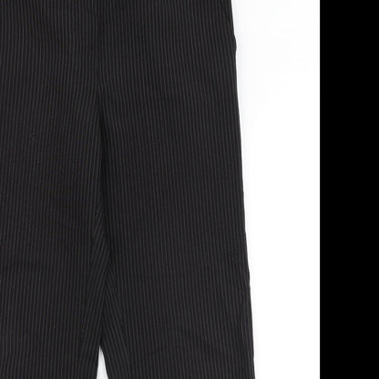 Womens UK Size 12 Papaya Regular Fit  Black Trousers