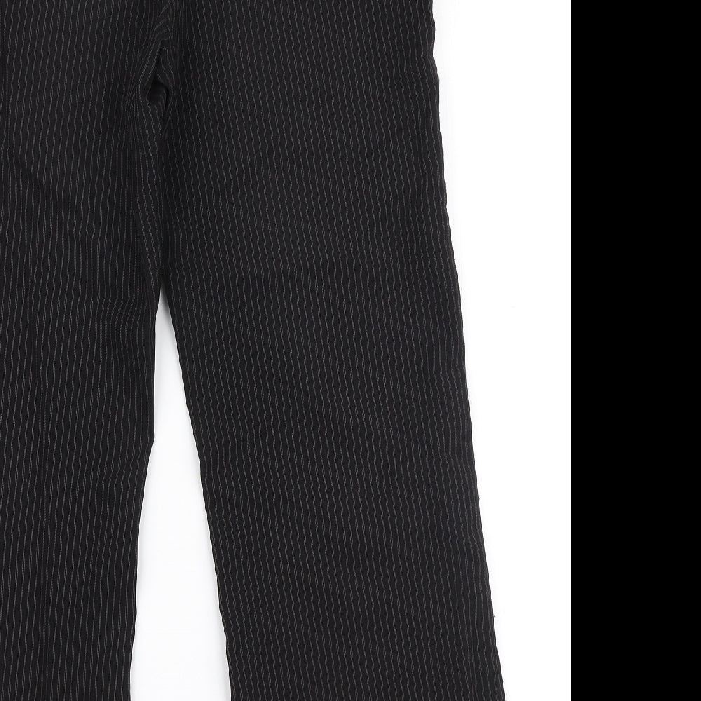 Womens UK Size 12 Papaya Regular Fit  Black Trousers