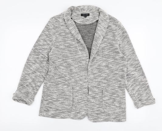 Womens UK Size 10 New Look Grey Jacket