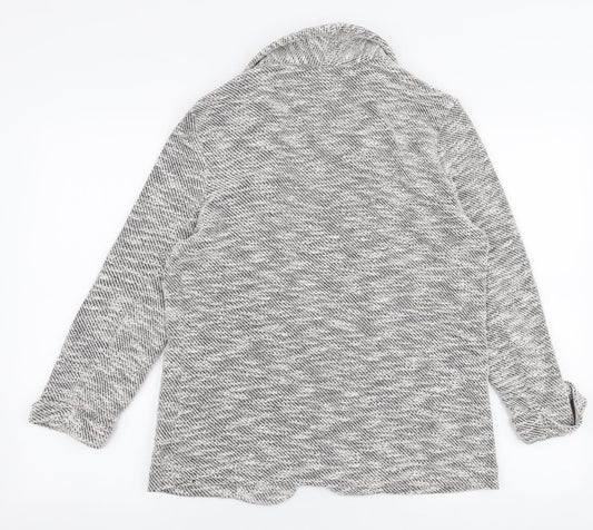 Womens UK Size 10 New Look Grey Jacket