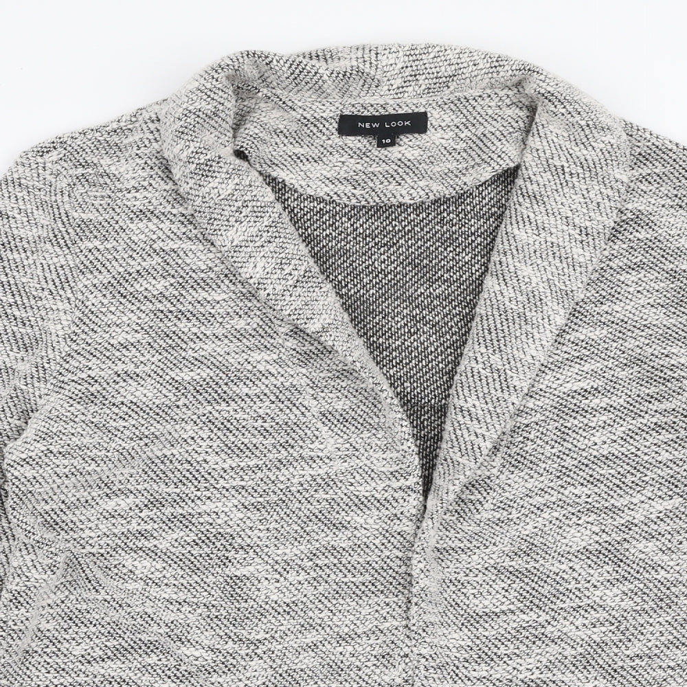 Womens UK Size 10 New Look Grey Jacket