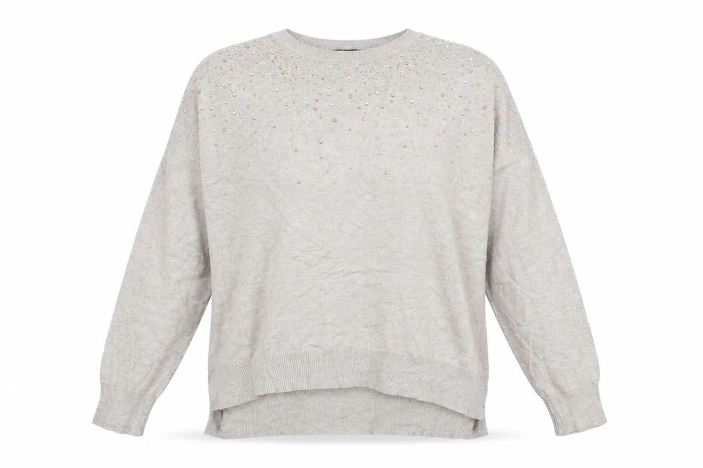 Womens UK Size L Atmosphere Beige Pullover Jumper