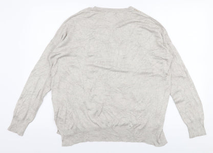 Womens UK Size L Atmosphere Beige Pullover Jumper