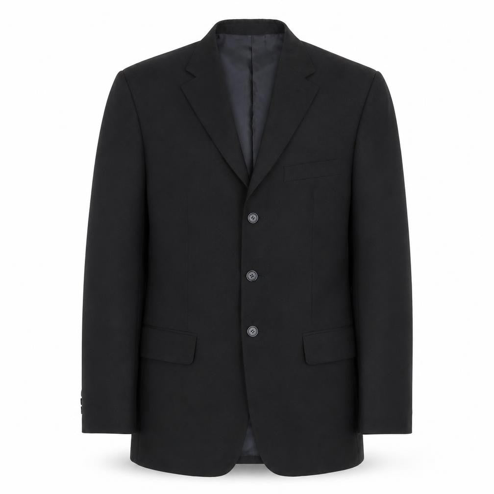 Mens UK Size 42 F&F Regular Black Suit Jacket