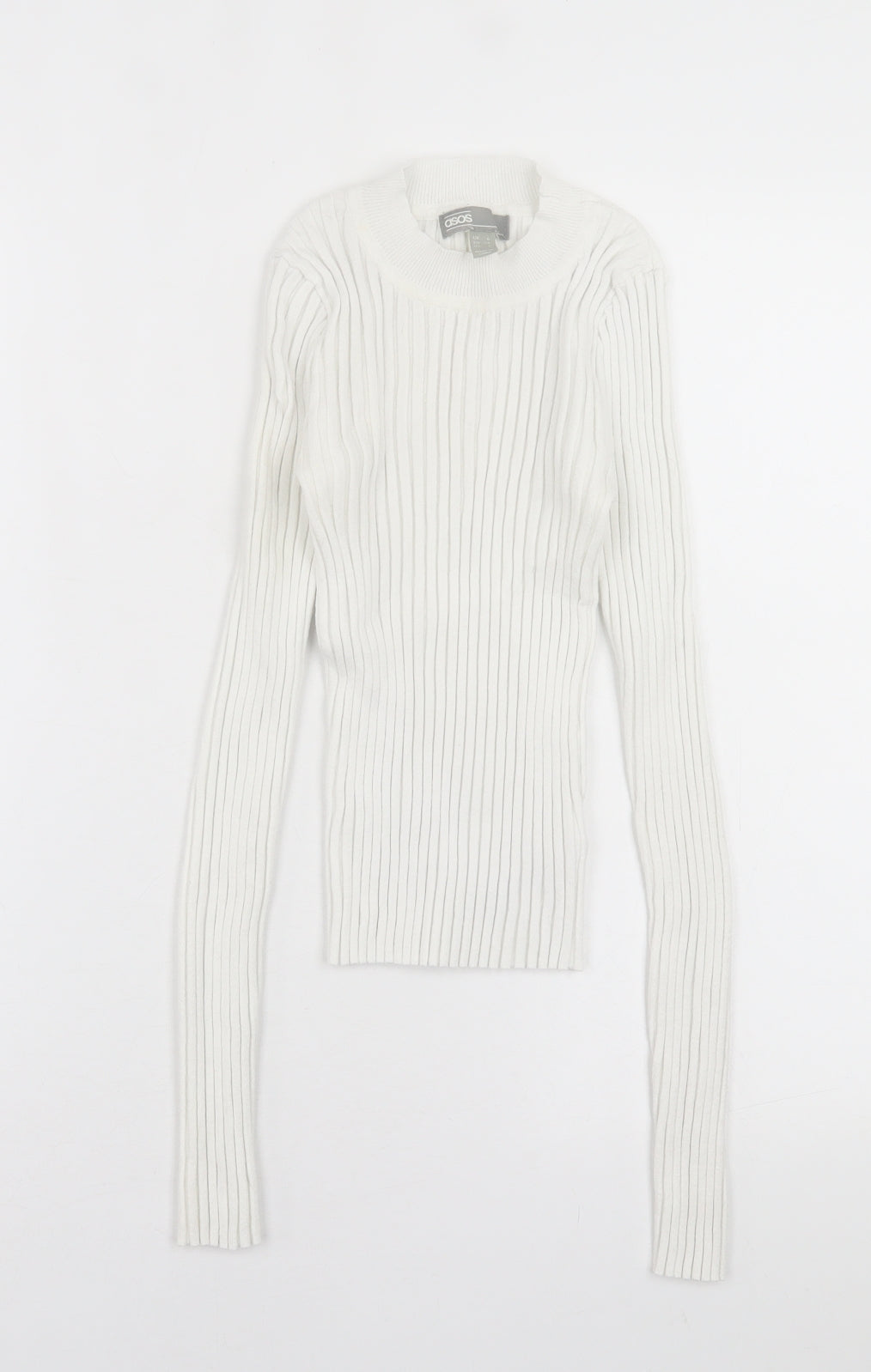 Womens UK Size 6 ASOS White Pullover Jumper