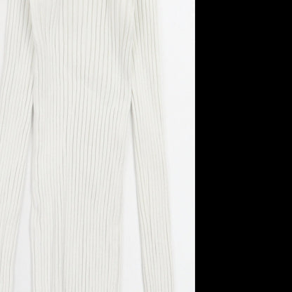 Womens UK Size 6 ASOS White Pullover Jumper