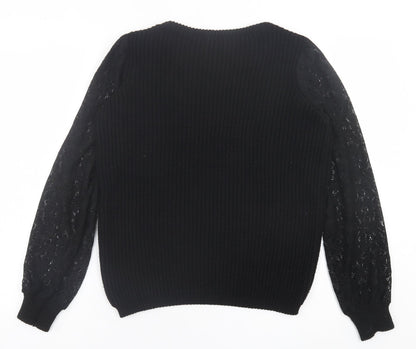 Womens UK Size M Select Black Pullover Jumper