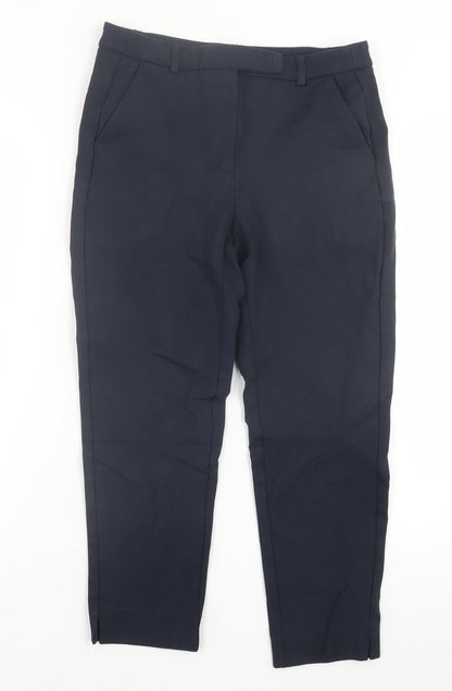 Womens UK Size 10 Marks and Spencer Regular Fit  Blue Trousers
