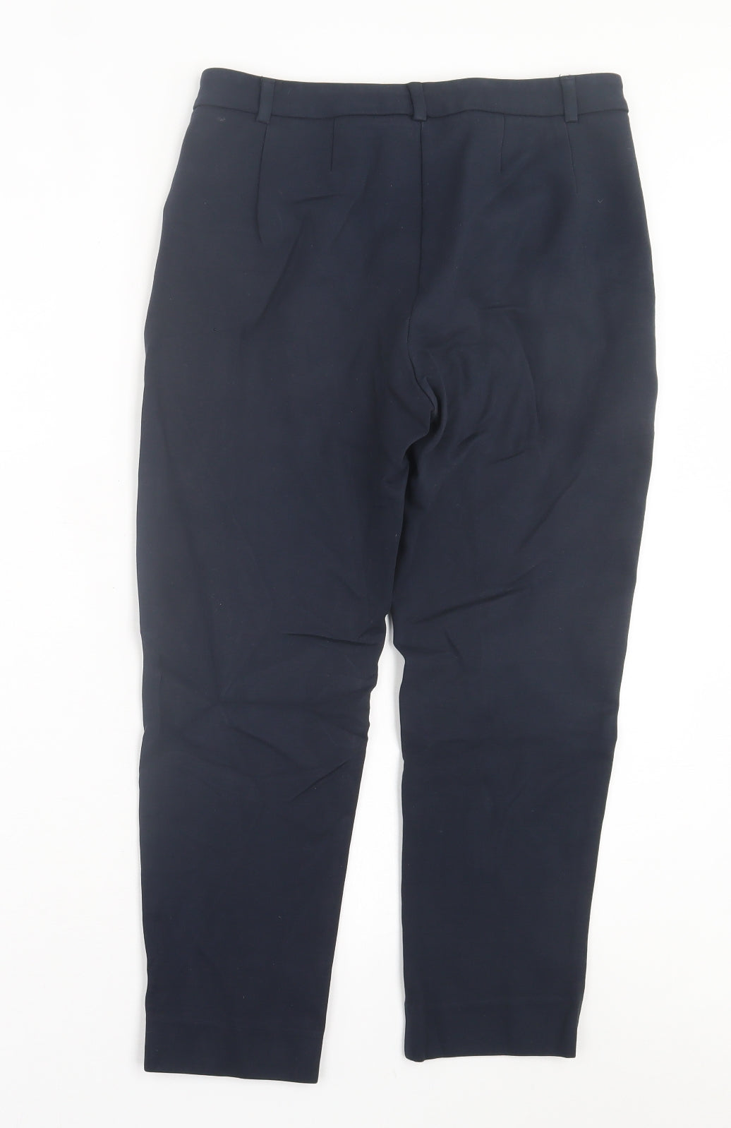 Womens UK Size 10 Marks and Spencer Regular Fit  Blue Trousers