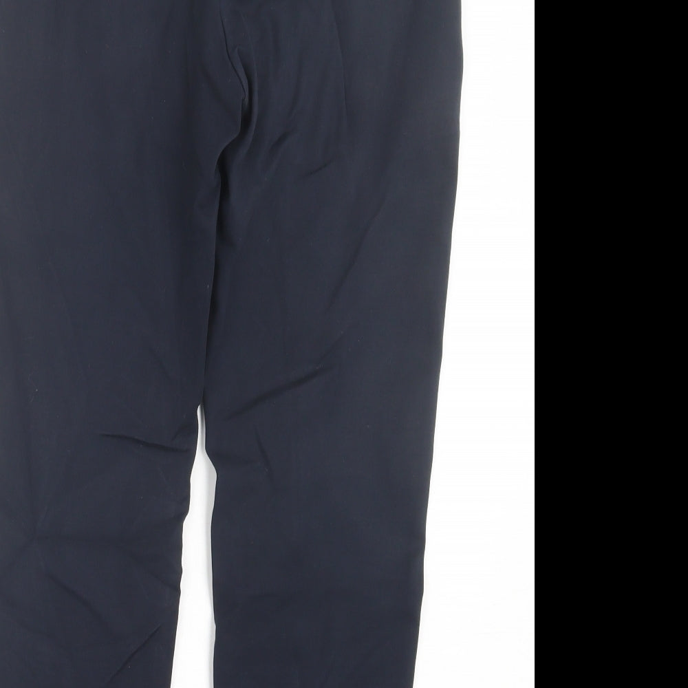 Womens UK Size 10 Marks and Spencer Regular Fit  Blue Trousers