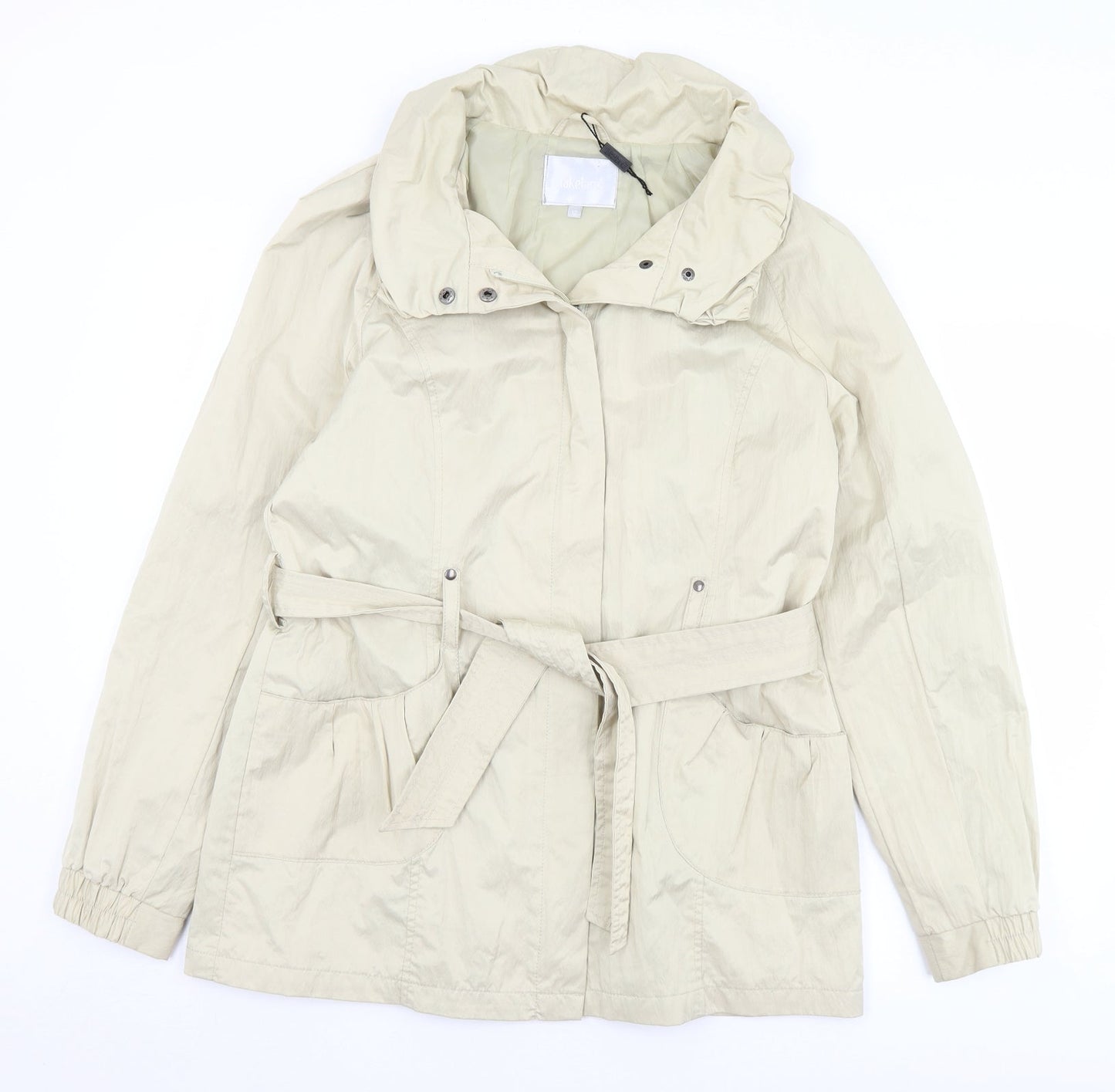 Lakeland Womens Beige   Anorak Coat Size 12  Zip