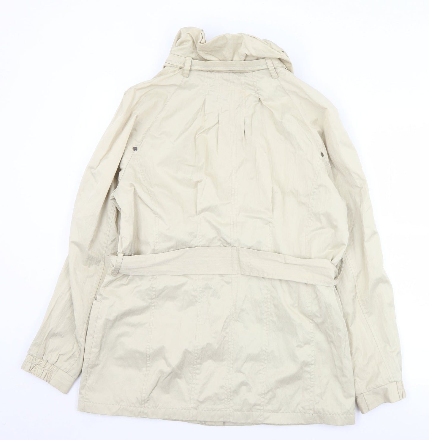 Lakeland Womens Beige   Anorak Coat Size 12  Zip