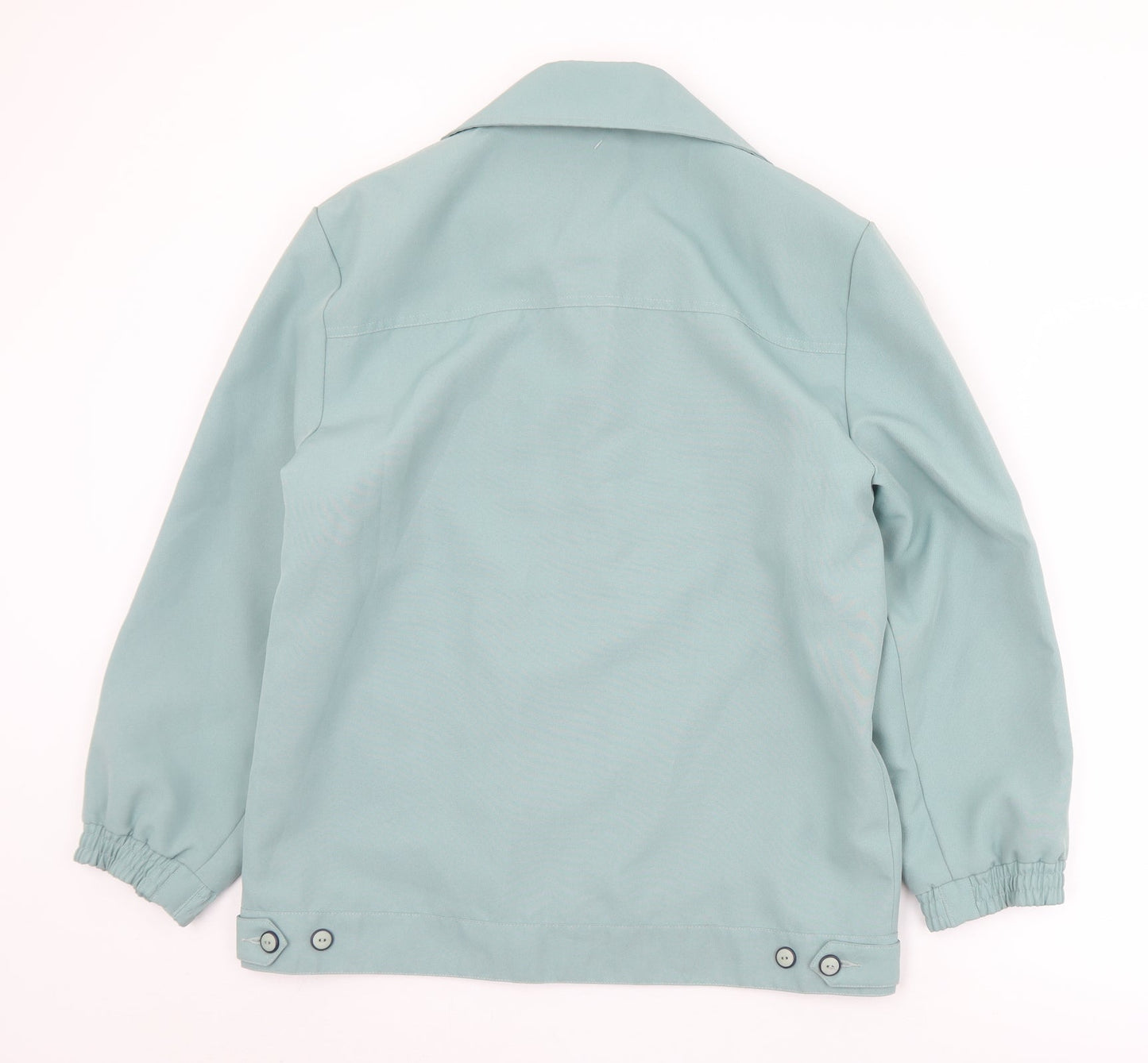 Womens UK Size 16 Preworn Green Overcoat
